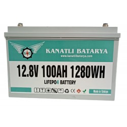 12 Volt 100 Ah LiFePO4 AKÜ